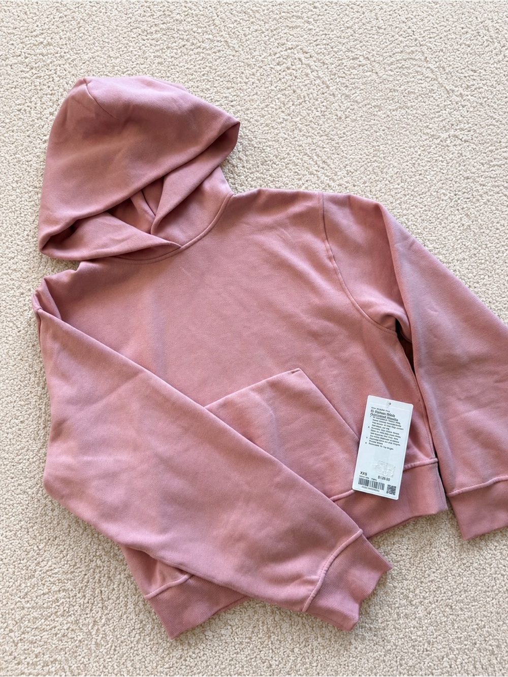 LULULEMON BNWT STEADY STATE OVERSIZED HOODIE IN ROSE TEA COLOR. SELLING LOW! 🎀